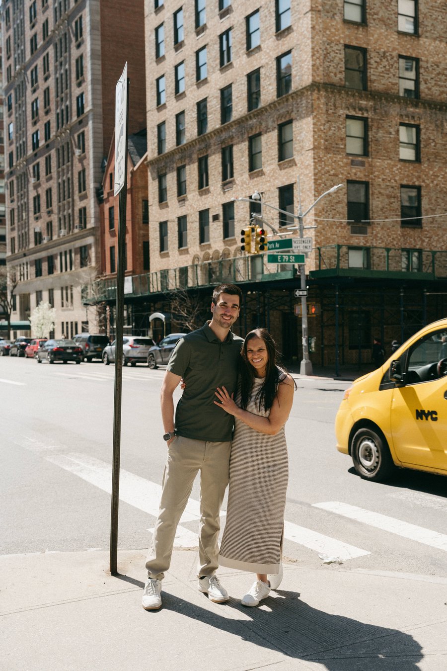 Nicole and Tom on the Upper East Side